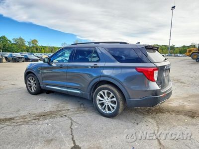 Drugie zdjęcie samochodu z przodu: 2020 FORD EXPLORER XLT VIN:1FMSK8DH6LGC55972 - miniatura