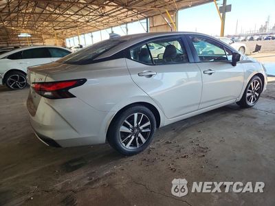 Trzecie zdjęcie samochodu z tyłu: 2021 NISSAN VERSA SV VIN:3N1CN8EV4ML815699 - miniatura