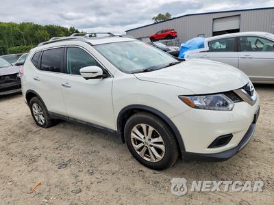 Czwarte zdjęcie samochodu z boku: 2016 NISSAN ROGUE SV VIN:5N1AT2MV9GC858519 - miniatura