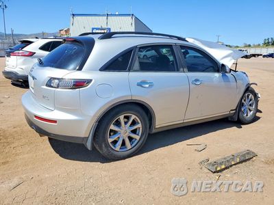 Trzecie zdjęcie samochodu z tyłu: 2006 INFINITI FX35 BASE VIN:JNRAS08W76X210120 - miniatura