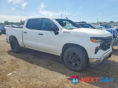 Czwarte zdjęcie samochodu z boku: 2024 CHEVROLET SILVERADO K1500 PPV VIN:3GCUD4ED3RG247823 - miniatura