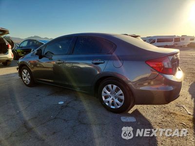 Drugie zdjęcie samochodu z przodu: 2012 HONDA CIVIC LX VIN:2HGFB2F51CH504187 - miniatura