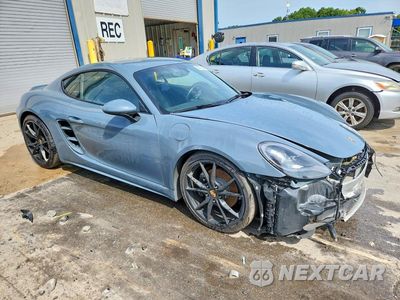 Czwarte zdjęcie samochodu z boku: 2017 PORSCHE CAYMAN VIN:WP0AA2A86HS270870 - miniatura