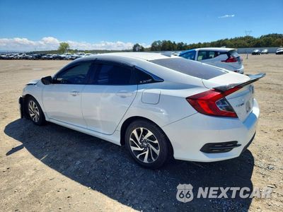 Drugie zdjęcie samochodu z przodu: 2018 HONDA CIVIC EX VIN:19XFC2F73JE202910 - miniatura