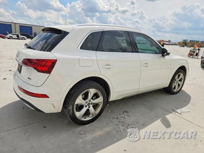 Trzecie zdjęcie samochodu z tyłu: 2021 AUDI Q5 PREMIUM PLUS VIN:WA1BAAFY5M2103749 - miniatura