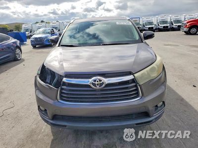 Piąte zdjęcie samochodu w środku: 2015 TOYOTA HIGHLANDER XLE VIN:5TDKKRFH3FS071574 - miniatura
