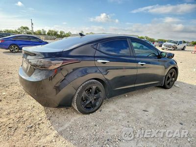 Trzecie zdjęcie samochodu z tyłu: 2013 HYUNDAI ELANTRA GLS VIN:5NPDH4AE9DH163542 - miniatura