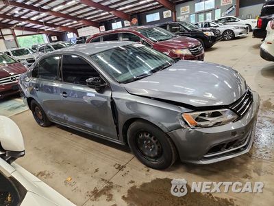 Czwarte zdjęcie samochodu z boku: 2016 VOLKSWAGEN JETTA S VIN:3VW267AJ2GM383693 - miniatura