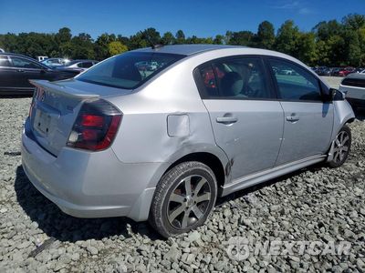 Trzecie zdjęcie samochodu z tyłu: 2012 NISSAN SENTRA 2.0 VIN:3N1AB6AP9CL713812 - miniatura