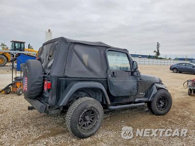 Trzecie zdjęcie samochodu z tyłu: 2006 JEEP WRANGLER X VIN:1J4FA39S36P758812 - miniatura