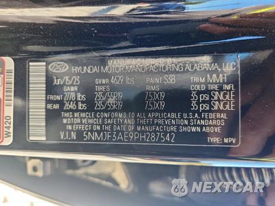 Zdjęcie 13 z 13 samochodu: 2023 HYUNDAI TUCSON SEL VIN:5NMJF3AE9PH287542 - miniatura