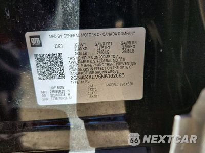 Zdjęcie 13 z 13 samochodu: 2022 CHEVROLET EQUINOX PREMIER VIN:2GNAXXEV6N6102065 - miniatura