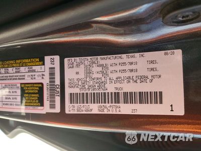 Zdjęcie 12 z 12 samochodu: 2021 TOYOTA TUNDRA SR5 VIN:5TFDY5F10MX957684 - miniatura