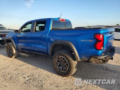 Drugie zdjęcie samochodu z przodu: 2023 CHEVROLET COLORADO ZR2 VIN:1GCPTFEK6P1224445 - miniatura
