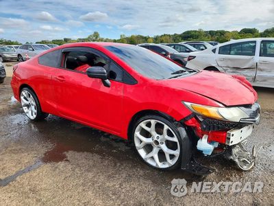 Czwarte zdjęcie samochodu z boku: 2015 HONDA CIVIC LX VIN:2HGFG3B51FH507401 - miniatura