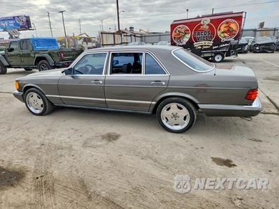 Drugie zdjęcie samochodu z przodu: 1985 MERCEDES-BENZ 500 SEL VIN:WDBCA37D3FA109137 - miniatura
