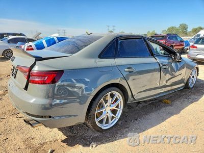 Trzecie zdjęcie samochodu z tyłu: 2019 AUDI S4 PREMIUM PLUS VIN:WAUB4AF49KA003471 - miniatura