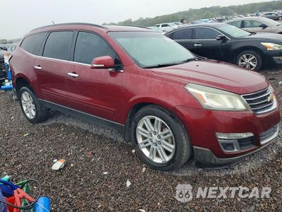 Czwarte zdjęcie samochodu z boku: 2015 CHEVROLET TRAVERSE LT VIN:1GNKVGKD9FJ208648 - miniatura
