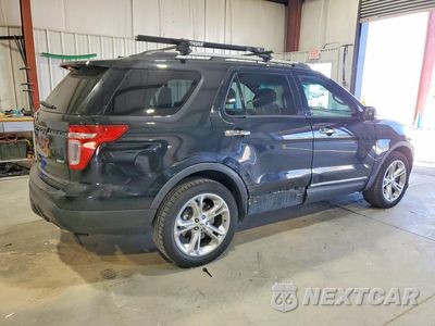 Trzecie zdjęcie samochodu z tyłu: 2014 FORD EXPLORER LIMITED VIN:1FM5K8F84EGA23254 - miniatura
