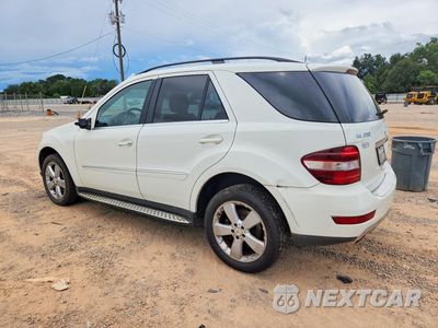 Drugie zdjęcie samochodu z przodu: 2010 MERCEDES-BENZ ML 350 4MATIC VIN:4JGBB8GB7AA562395 - miniatura