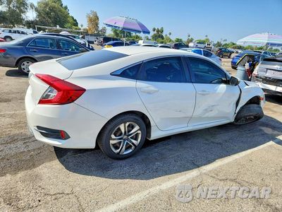Trzecie zdjęcie samochodu z tyłu: 2020 HONDA CIVIC LX VIN:2HGFC2F66LH542455 - miniatura