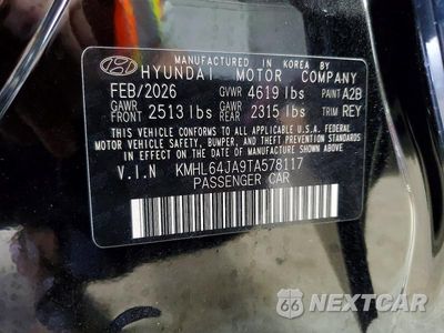 Zdjęcie 13 z 13 samochodu: 2026 HYUNDAI SONATA SEL SPORT VIN:KMHL64JA9TA578117 - miniatura
