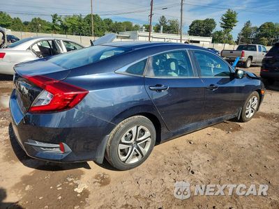 Trzecie zdjęcie samochodu z tyłu: 2017 HONDA CIVIC LX VIN:2HGFC2F57HH523539 - miniatura
