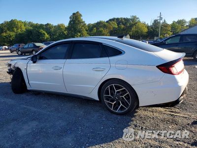 Drugie zdjęcie samochodu z przodu: 2022 HYUNDAI SONATA N LINE VIN:KMHL14JC0NA221492 - miniatura
