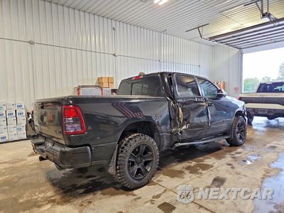 Trzecie zdjęcie samochodu z tyłu: 2021 RAM 1500 BIG HORN/LONE STAR VIN:1C6SRFFTXMN619420 - miniatura