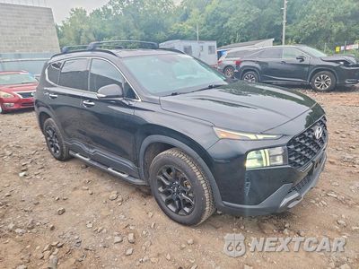 Czwarte zdjęcie samochodu z boku: 2022 HYUNDAI SANTA FE XRT VIN:5NMS6DAJ4NH385088 - miniatura