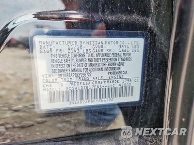 Zdjęcie 12 z 12 samochodu: 2019 NISSAN SENTRA SV VIN:3N1AB7AP8KY266722 - miniatura