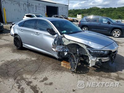 Czwarte zdjęcie samochodu z boku: 2020 HONDA ACCORD HYBRID VIN:1HGCV3F17LA013411 - miniatura