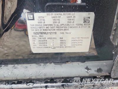 Zdjęcie 12 z 12 samochodu: 2018 CHEVROLET COLORADO VIN:1GCGTBENXJ1121118 - miniatura