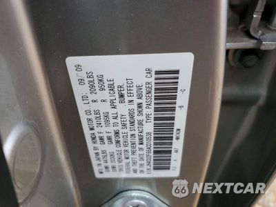 Zdjęcie 12 z 12 samochodu: 2010 ACURA TSX VIN:JH4CU2F66AC010538 - miniatura
