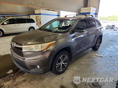2016 TOYOTA HIGHLANDER XLE 5TDJKRFH1GS310231 - główne zdjęcie licytacji z USA - miniatura