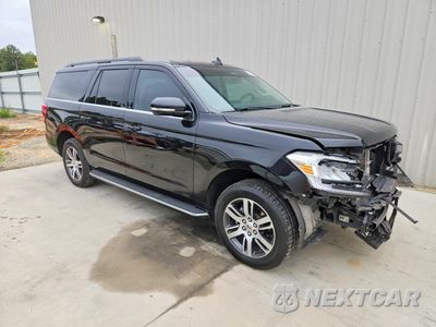 Czwarte zdjęcie samochodu z boku: 2022 FORD EXPEDITION MAX XLT VIN:1FMJK1HT8NEA56664 - miniatura