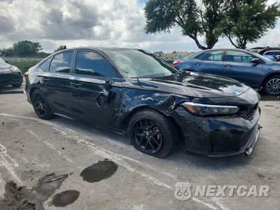 Czwarte zdjęcie samochodu z boku: 2025 HONDA CIVIC SPORT VIN:2HGFE2F51SH535543 - miniatura
