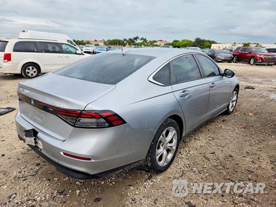 Trzecie zdjęcie samochodu z tyłu: 2023 HONDA ACCORD LX VIN:1HGCY1F25PA015880 - miniatura