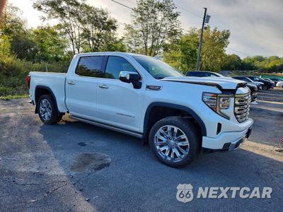 Czwarte zdjęcie samochodu z boku: 2025 GMC SIERRA K1500 DENALI VIN:1GTUUGEL3SZ219647 - miniatura