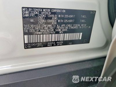 Zdjęcie 13 z 13 samochodu: 2025 TOYOTA RAV4 LE VIN:JTMMWRFV0SD319658 - miniatura
