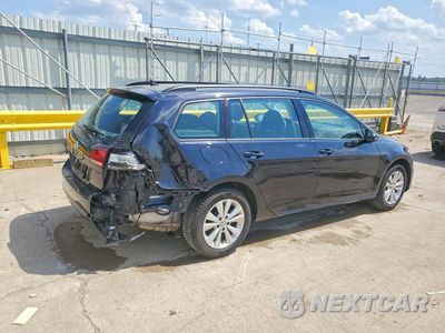Trzecie zdjęcie samochodu z tyłu: 2019 VOLKSWAGEN GOLF SPORTWAGEN S VIN:3VW217AU0KM503086 - miniatura