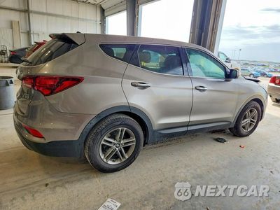 Trzecie zdjęcie samochodu z tyłu: 2018 HYUNDAI SANTA FE SPORT 2.4L VIN:5NMZTDLB7JH084211 - miniatura