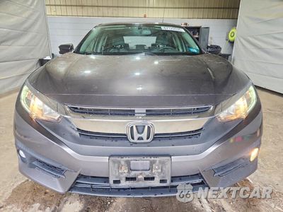 Piąte zdjęcie samochodu w środku: 2018 HONDA CIVIC EXL VIN:JHMFC1F77JX001102 - miniatura