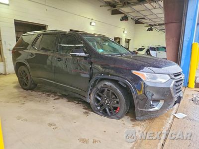 Czwarte zdjęcie samochodu z boku: 2020 CHEVROLET TRAVERSE PREMIER VIN:1GNEVKKW0LJ143203 - miniatura