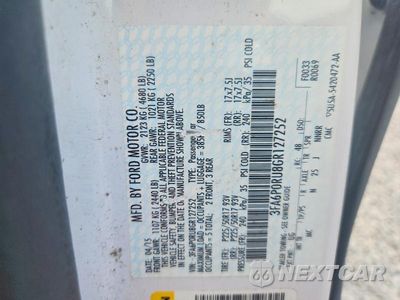 Zdjęcie 13 z 13 samochodu: 2016 FORD FUSION TITANIUM HEV VIN:3FA6P0RU8GR127252 - miniatura