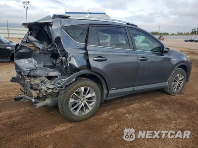 Trzecie zdjęcie samochodu z tyłu: 2018 TOYOTA RAV4 HYBRID XLE VIN:JTMRJREV0JD191801 - miniatura