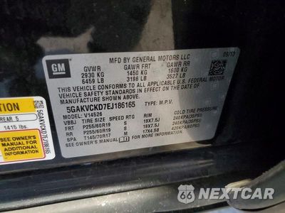 Zdjęcie 13 z 13 samochodu: 2014 BUICK ENCLAVE VIN:5GAKVCKD7EJ186165 - miniatura