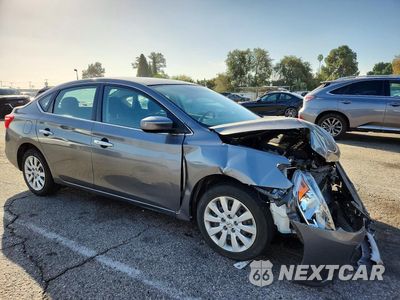 Czwarte zdjęcie samochodu z boku: 2017 NISSAN SENTRA SV VIN:3N1AB7AP9HL674801 - miniatura