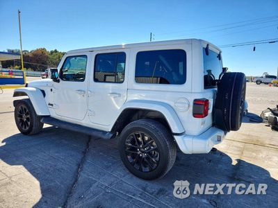 Drugie zdjęcie samochodu z przodu: 2023 JEEP WRANGLER SAHARA VIN:1C4HJXEG6PW500167 - miniatura