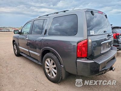 Drugie zdjęcie samochodu z przodu: 2010 INFINITI QX56 BASE VIN:5N3ZA0NC4AN903671 - miniatura